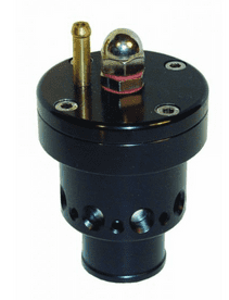 Dump Valve Adjustable Single Piston in Black (Adjustable) (25mm) TBV001.25BK