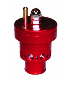 Dump Valve Adjustable Single Piston in Red (Adjustable) (25mm) TBV001.25R