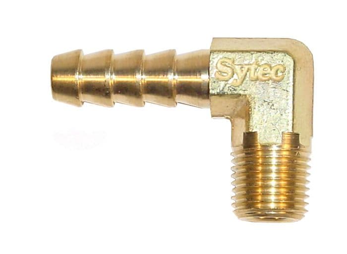 FACET Fuel Pump Hose Union Fitting 90 deg. 1/8npt 6mm brass FPA9001