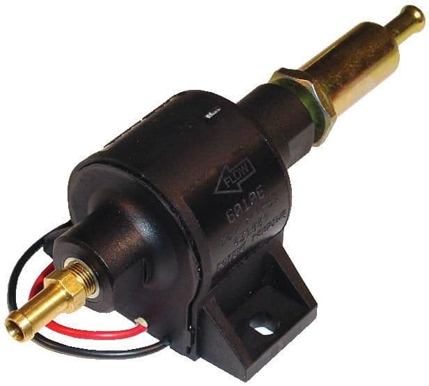 thumbnail image 2 of Facet Posi-Flow Fuel Pump 4.0-6.0 PSI – 6mm Unions, Filter Included, External Mount 2 of 6