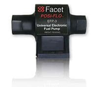 12V Universal Electric Fuel Pump – Petrol / Diesel – Facet PosiFlow Style – Tractor Boat Classic – Purevue
