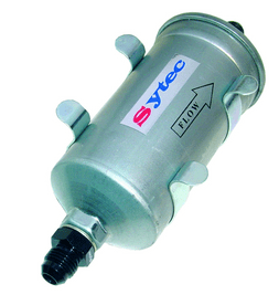 FUEL FILTER (SYTEC MOTORSPORT) WITH JIC 6 TAILS WITH CLIPS, SSFMC202 (Bosch 0450905021 / F52021)