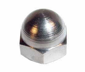 MALPASSI CHROME CAP NUT FOR ALL REGULATORS, RA016/1