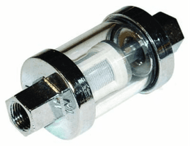 PRO-FUEL (CLEANABLE) SHORT FUEL FILTER 1/8TH NPTF FEMALE ENDS PRO826