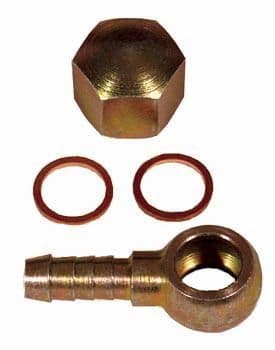 STEEL 8MM BANJO & CAP NUT ASSEMBLY (BOSCH 0580254044) EFPA2201