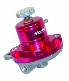 Sytec 1:1 Adjustable Fuel Pressure Regulator 1-5 BAR SAR000R 1/8nptf (RED)