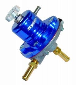 Sytec 1:1 Adjustable Fuel Pressure Regulator 1-5 BAR SAR001B 8mm (BLUE)