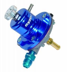 Sytec 1:1 Adjustable Fuel Pressure Regulator 1-5 BAR SAR002B 8mm/JIC 6 (BLUE)