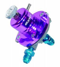 Sytec 1:1 Adjustable Fuel Pressure Regulator 1-5 BAR SAR003P JIC 6 (PURPLE)