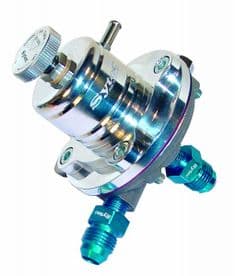 Sytec 1:1 Adjustable Fuel Pressure Regulator 1-5 BAR SAR003S JIC 6 (SILVER)