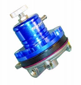 Sytec 1:1 Motorsport Fuel Pressure Regulator 2-6 bar 1/8nptf MSV000B (BLUE)