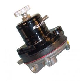 Sytec 1:1 Motorsport Fuel Pressure Regulator 2-6 bar 1/8nptf MSV000BK (BLACK)