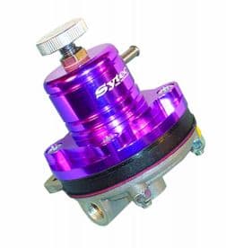 Sytec 1:1 Motorsport Fuel Pressure Regulator 2-6 bar 1/8nptf MSV000P (PURPLE)