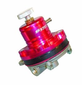 Sytec 1:1 Motorsport Fuel Pressure Regulator 2-6 bar 1/8nptf MSV000R (RED)