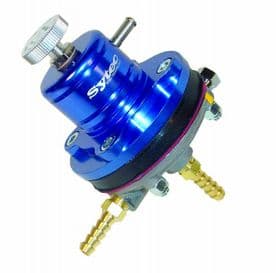 Sytec 1:1 Motorsport Fuel Pressure Regulator 2-6 bar 8mm MSV001B (BLUE)