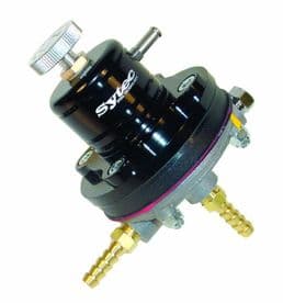 Sytec 1:1 Motorsport Fuel Pressure Regulator 2-6 bar 8mm MSV001BK (BLACK)