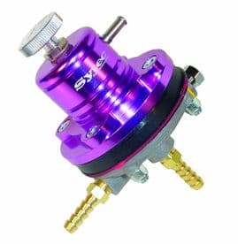 Sytec 1:1 Motorsport Fuel Pressure Regulator 2-6 bar 8mm MSV001P (PURPLE)