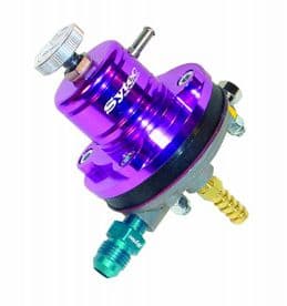 Sytec 1:1 Motorsport Fuel Pressure Regulator 2-6 bar Jic 6 - 8mm MSV002P (Purple)