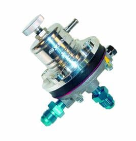 Sytec 1:1 Motorsport Fuel Pressure Regulator 2-6 bar Jic 6 - Jic 6 MSV003S (Silver)