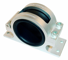 SYTEC MOTORSPORT FUEL PUMP / FILTER BRACKET (SILVER) INC STD SLEEVE MPB003S