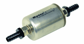 SYTEC MOTORSPORT HI FLOW FUEL FILTER WITH 12MM TAILS (PRE-FILTER) SSFM006