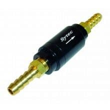 Sytec Motorsport One Way Non-Return Check Valve 10mm Black, OWVS010-BK