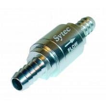 Sytec Motorsport One Way Non-Return Check Valve 8mm Silver, OWVS008-S