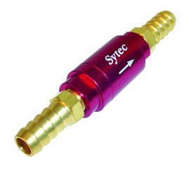 SYTEC ONE WAY VALVE WITH 10MM PUSH ON TAILS (RED) OWVS010-R