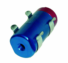 SYTEC SMALL BULLET FUEL FILTER 1/4 NPT THREAD (BLUE) SBF005B
