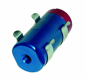 SYTEC SMALL BULLET FUEL FILTER 1/8TH NPTF (BLUE) SBF001B