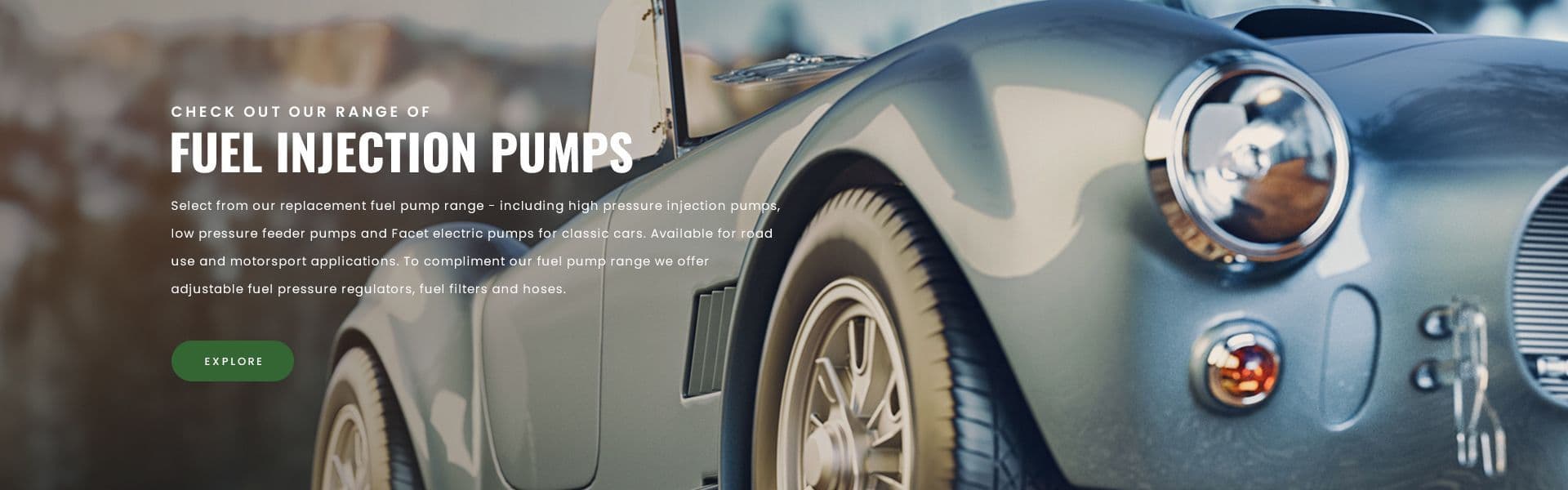 fuel pumps injection and carburettor