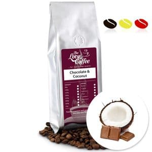 Chocolate and Coconut Flavoured Coffee | Flavoured Coffee | FREE Standard Delivery On Orders Over £25