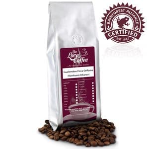 Guatemalan Finca Oriflama Coffee | Rainforest Alliance | Origin | Buy Online For Next Day Delivery