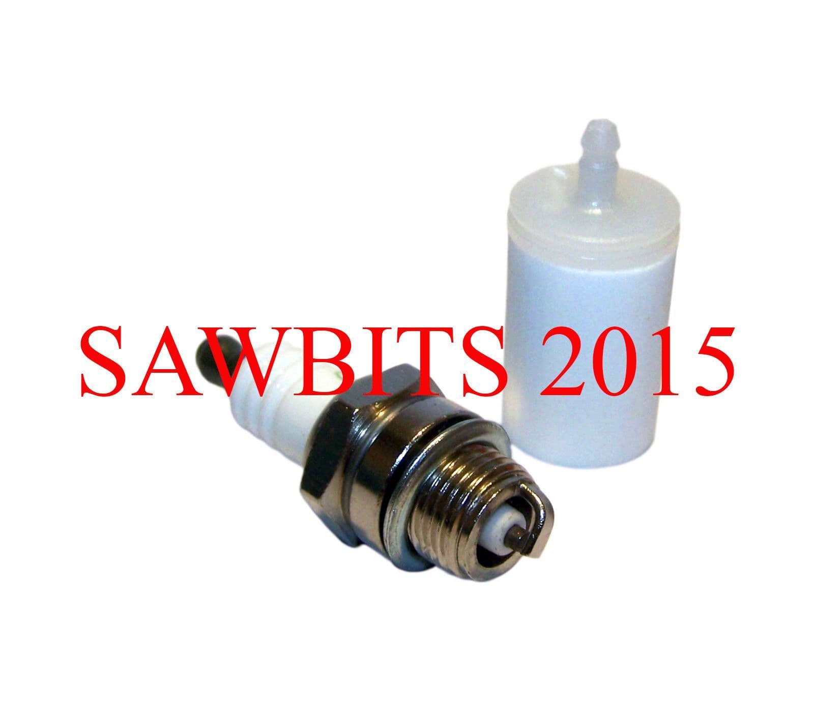 HUSQVARNA FUEL FILTER & SPARK PLUG FITS MOST MODELS NEW