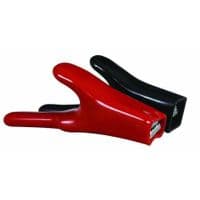 0-187-00 Durite Red/Black Insulated Crocodile Clips - 25A