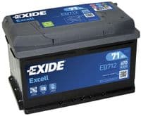 Exide Excell 096SE Car Battery EB712 From £59.16 EX VAT Buy Online from The Battery Shop