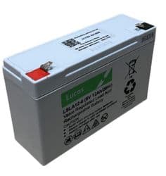 Batteria Yuasa NP10-6 6V 10Ah - Acido Piombo VRLA, Con Terminali Faston 187 - Foto 6