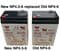 NP4.5-6 Yuasa 6v 4.5Ah Lead Acid Battery (Replaces NP4-6) - The Battery Shop, Swindon