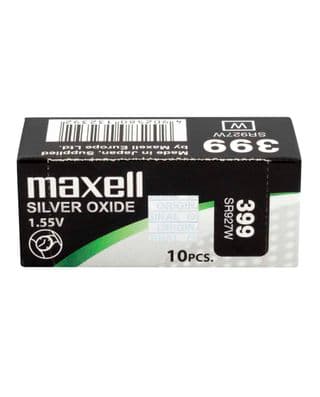 5 Maxell 399 Sr927W Batteries Argento 1.55V Batteria Per - Foto 4