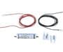 TBS-28002087 NiMH 2.4v 2.4Ah Battery Kit : 2SCMH2-4T4-SP34-TR, Endcaps, Leads (Tridonic 28002087)