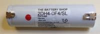 2DH4-0F4/SL 2.4v 4.0Ah Emergency Lighting Battery Pack From £5.83 EX VAT Buy Online from The Battery Shop