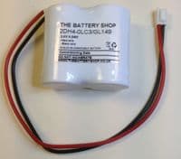 2DH4-0LC3-GL149 Battery 2.4v 4.0Ah Ni-Cd From £6.33 EX VAT Buy Online from The Battery Shop