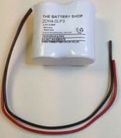 2DH4-0LP3 Battery 2.4v 4.0Ah Ni-Cd From £5.83 EX VAT Buy Online from The Battery Shop