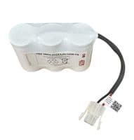 TBS 3DH4-5LCP3-GL125R-TR 3.6v 4.5Ah Ni-Cd Battery Pack (Tridonic 89800384) Buy Online from The Battery Shop