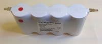 4DH4-0F3/S 4.8v 4.0Ah Ni-Cd Battery From £11.25 EX VAT Buy Online from The Battery Shop