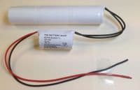 4DH4-0L9(3+1) 4.8V 4.0Ah Ni-Cd Battery From £12.46 EX VAT Buy Online from The Battery Shop