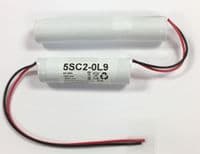 5SC2-0L9 6.0v 2.0Ah Ni-Cd Battery Pack From £18.33 EX VAT Buy Online from The Battery Shop