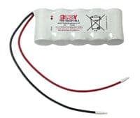 TBS 5SCH1-8L3 6.0v 1.8Ah Ni-Cd Battery Pack  Buy Online from The Battery Shop