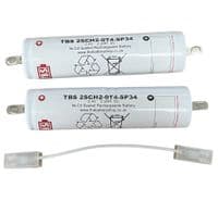 TBS-89899694 4.8v 2.0Ah Ni-Cd Battery Pack (2x2SCH2-0T4-SP34 and Link Lead)  Buy Online from The Battery Shop