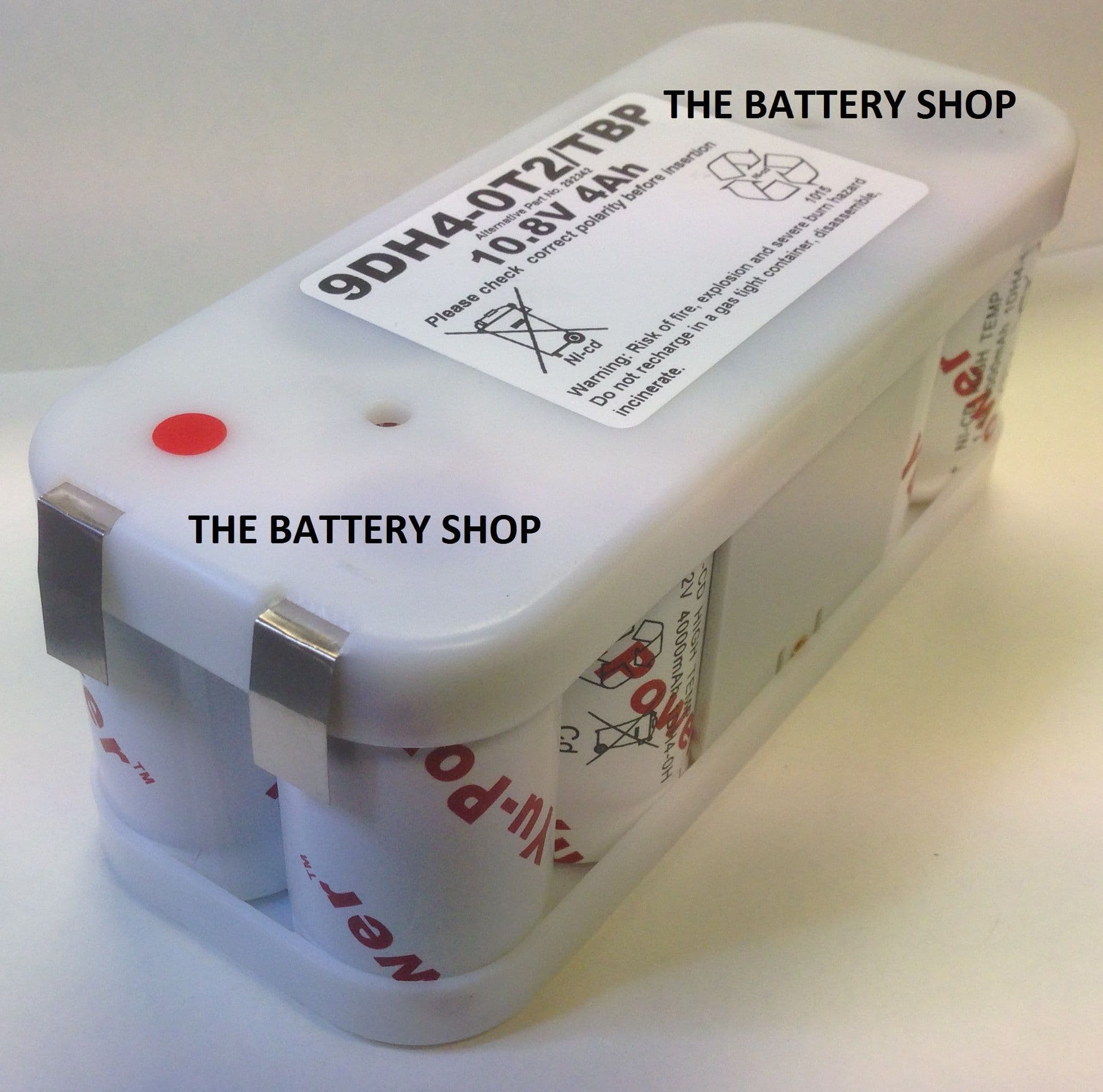 TBS 9DH4-0T2/TBP FLANGED D 10 8V 4AH BATTERY PACK 292342